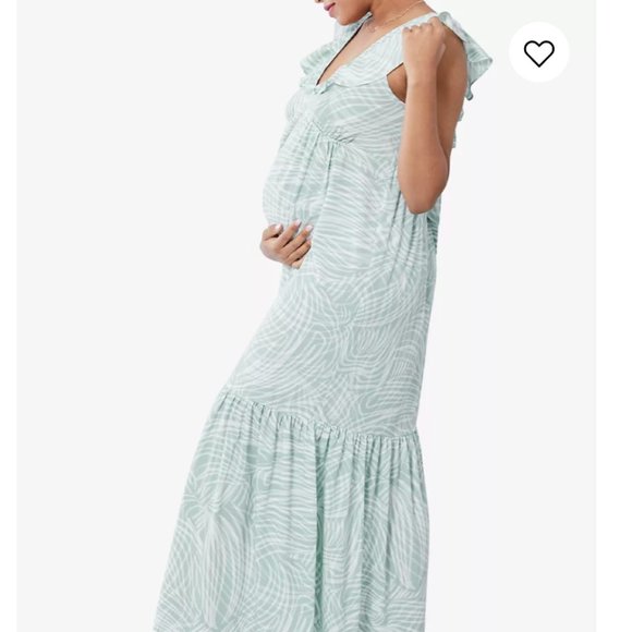 Ingrid & Isabel The Party Tiered Maxi Dress - NWT - Picture 4 of 11